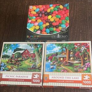 3 New 1000 piece puzzles